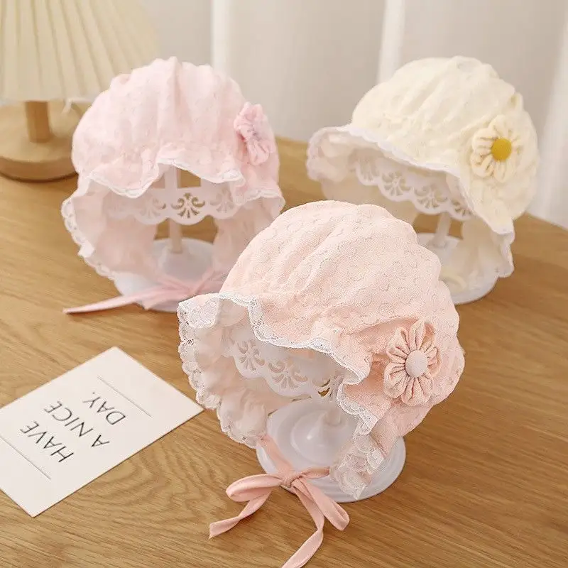 Sunshade Fisherman's Hat With Lace