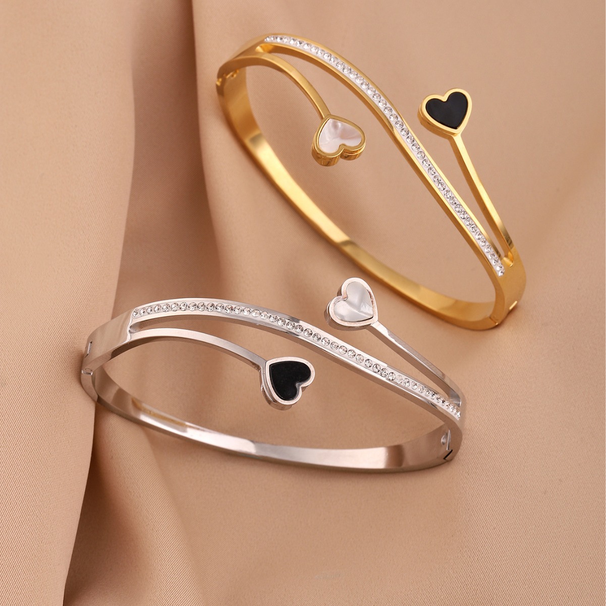 Womens Stylish Affordable Luxury Titanium Steel Bracelet