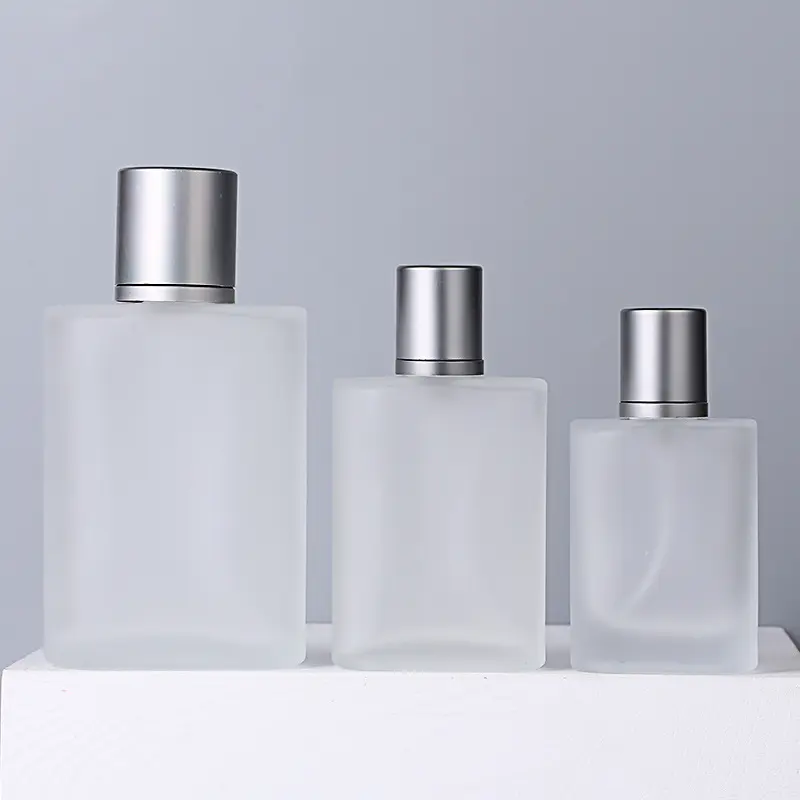 Portable Household Use Frosted Glass Spray Bottle