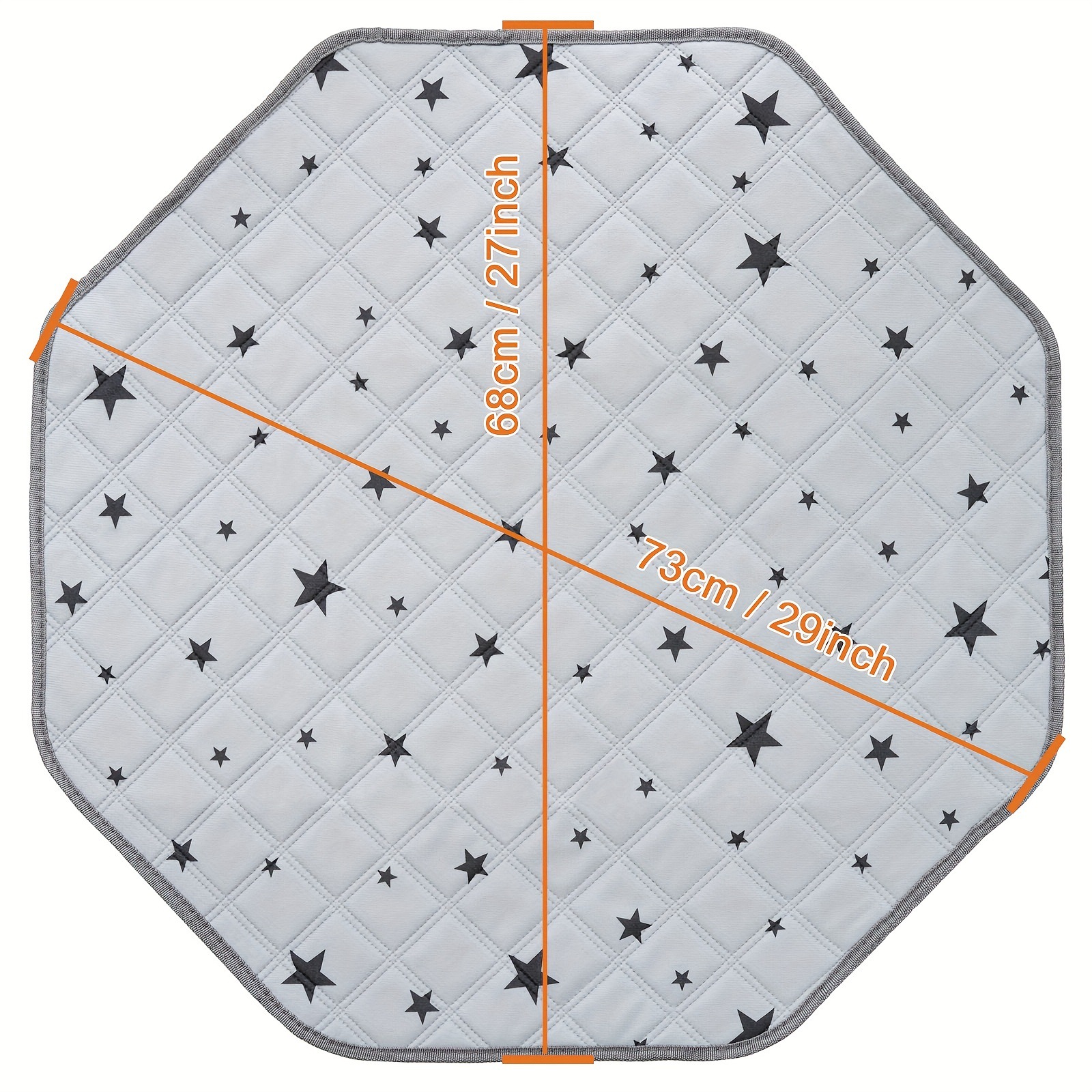 New Washable Octagonal Dog Potty Pad 4