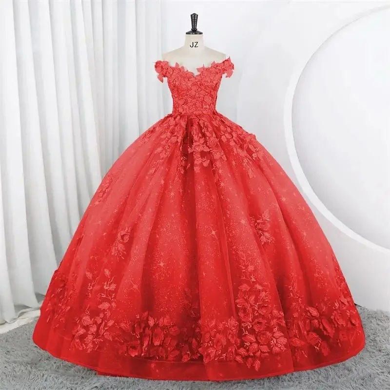 Short-Sleeve Long Evening Dress, picture 5 of 11
