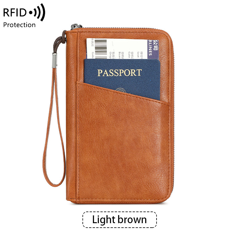 Fashion Personality And Versatility Passport Wallet - Image 4