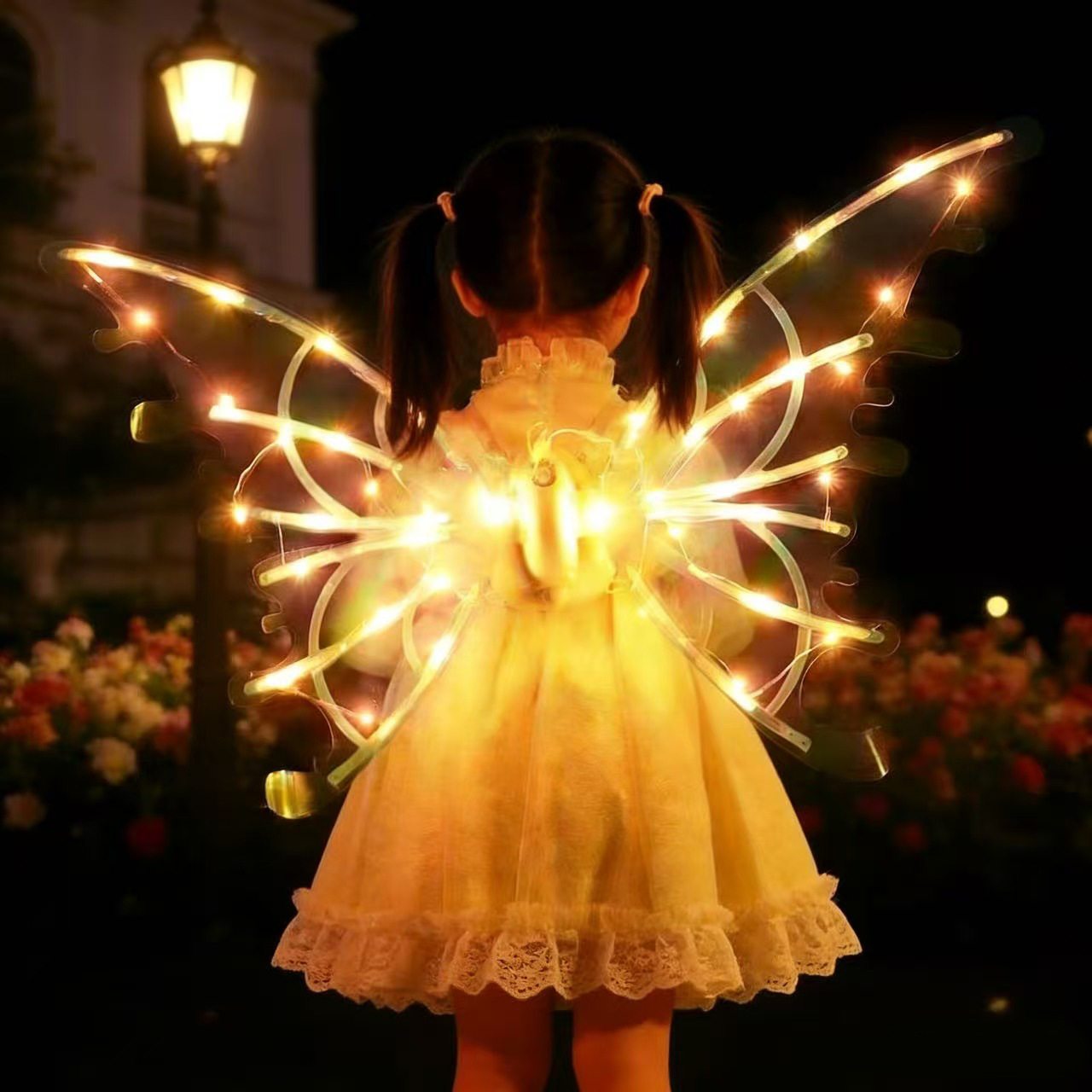 Electric Fairy Wing Butterfly Wing Back Ornament