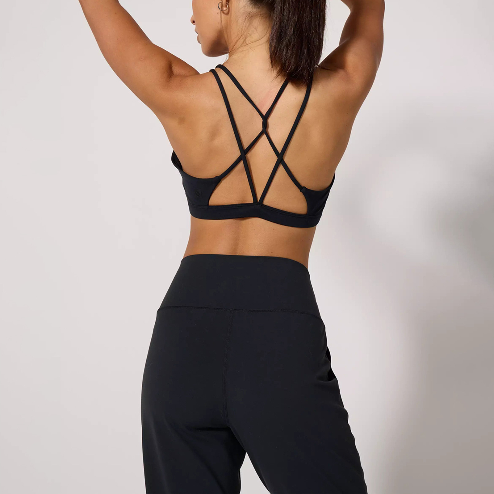 Spaghetti Strap Cross Hollow Out Beauty Back Exercise Underwear Yoga Vest