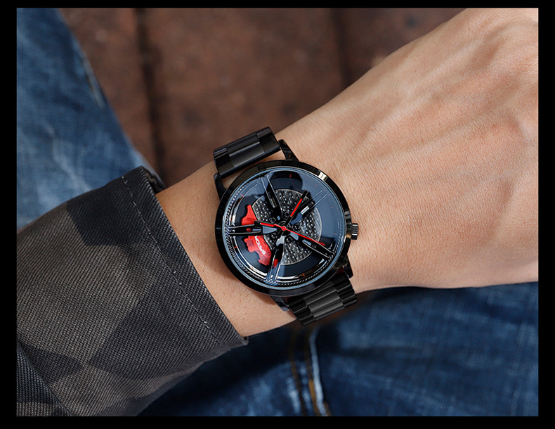 Sanda 1040 Gyro Wheel Watch for Men