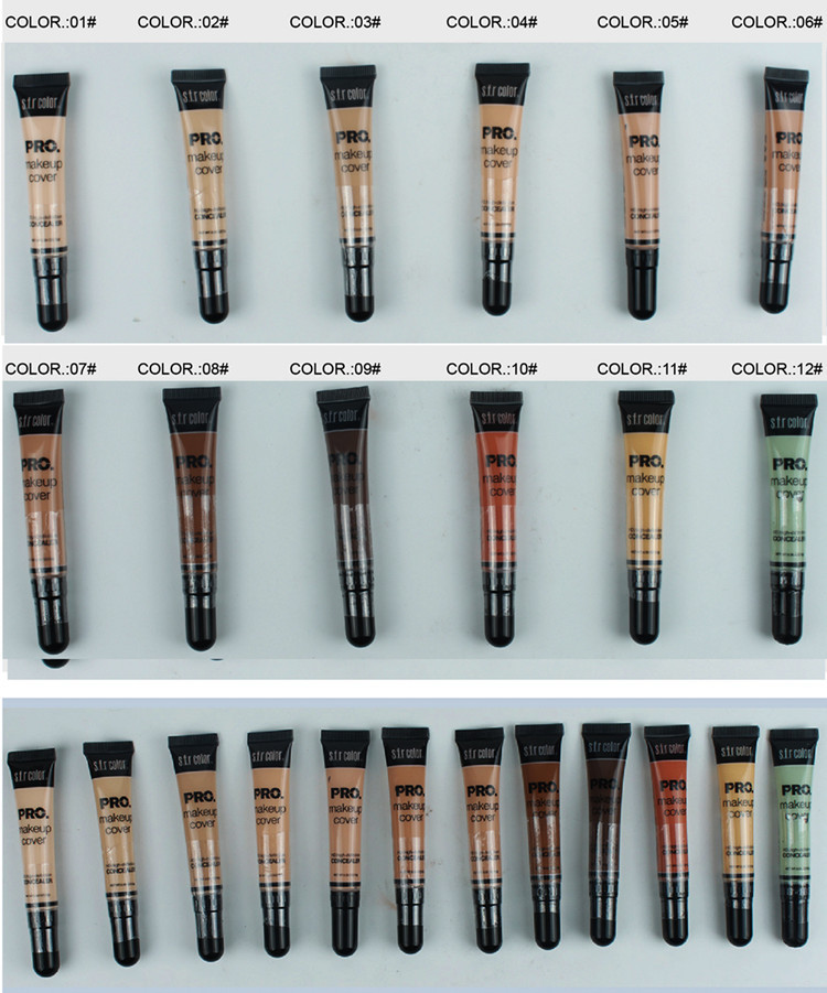 Title 25, 12 Kleuren Tube Concealer Nourishing Make-up Vl...