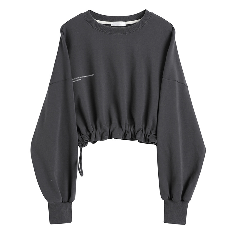 Inner Bottoming Shirt Outer Wear Waist-controlled Top