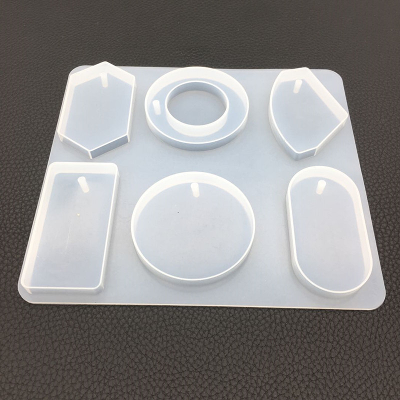 Title 3, Geometric Jewelry Mold 6 Cavity