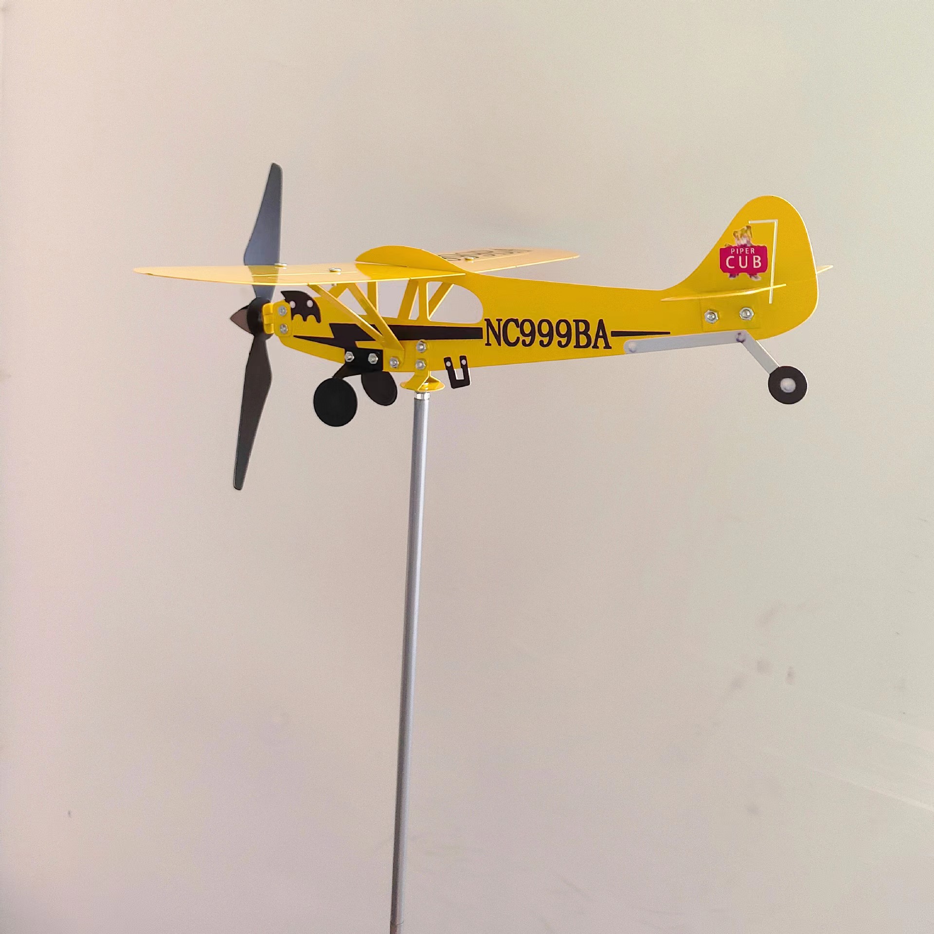 Title 2, Windmill Airplane Garden Decoration Garden Floo...