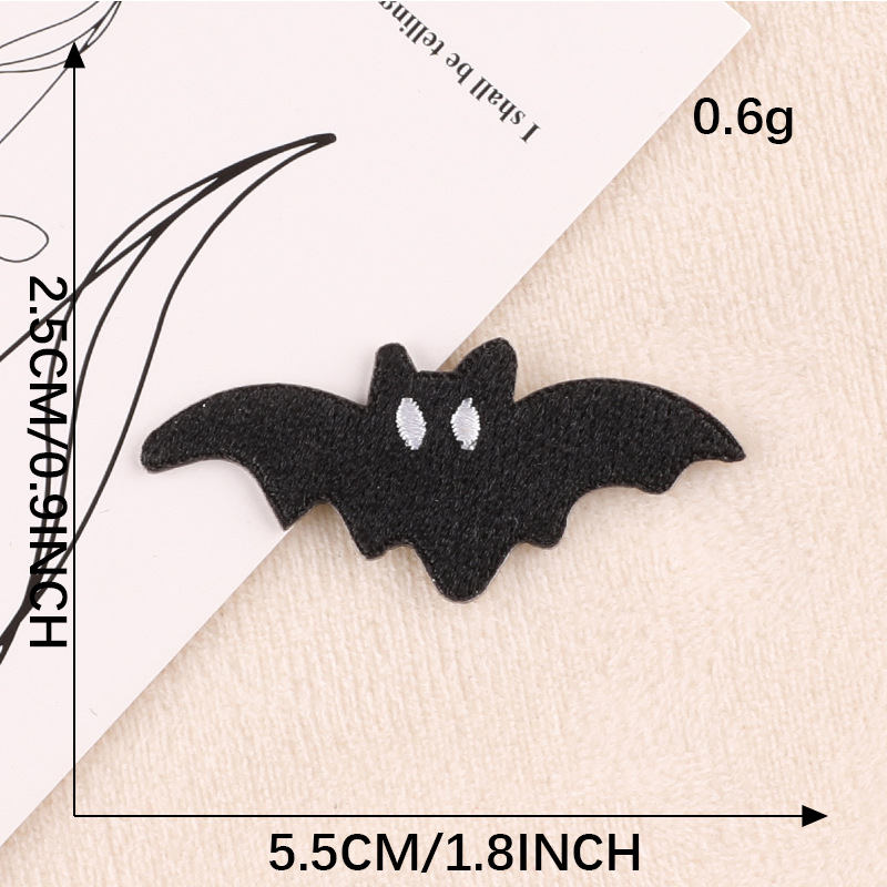 Cartoon Pumpkin Halloween Embroidered Patch Applique Garment Accessory everydayshopit media