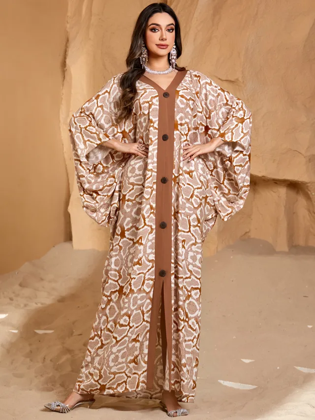 Women's Fashion Personalized Beach Dress Bikini Blouse Beige - Shop at LoveMi