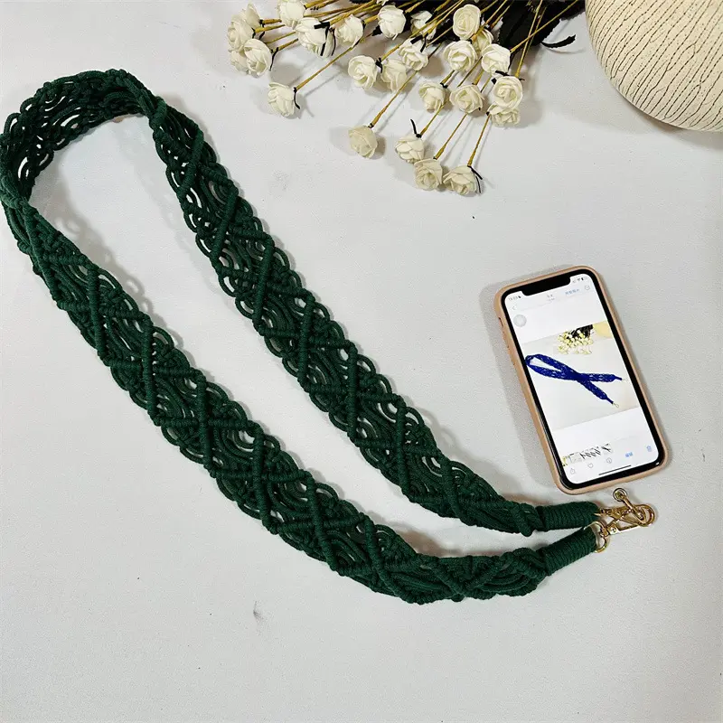Woven Replacement Handbag Strap Widened Mobile Phone
