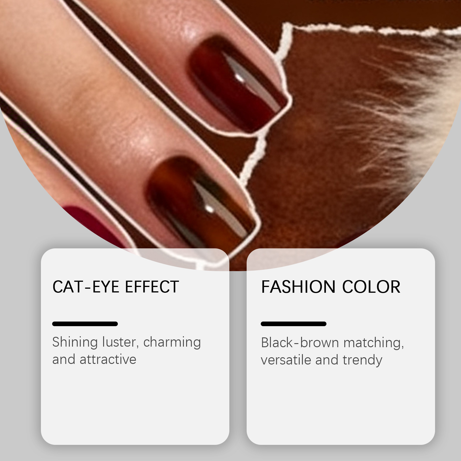 Light-chasing Cat-eye Wearable Nails