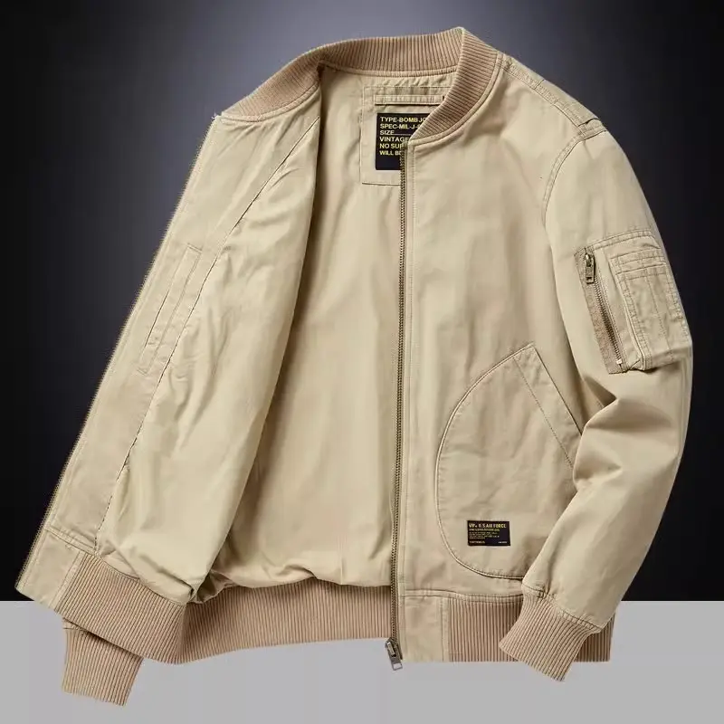 Baseball Men's Fashion Spring and Autumn Pilot Jacket