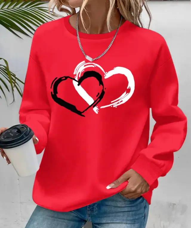 Season Popular Velvet Padded Long Sleeve Red - Shop at LoveMi