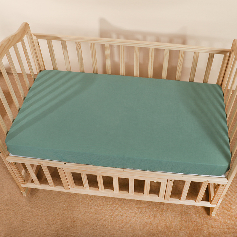 Mom-and-baby-grade Gauze Crib Sheet