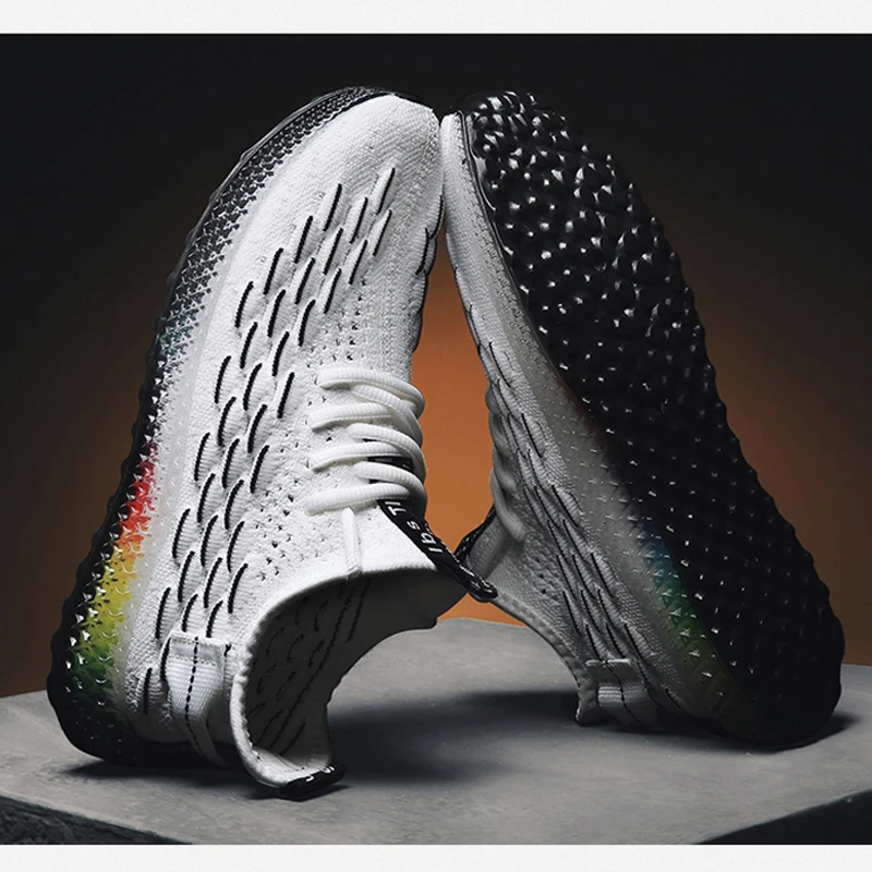 Title 5, Running Fly Textured Fish Scale Booster Shoes