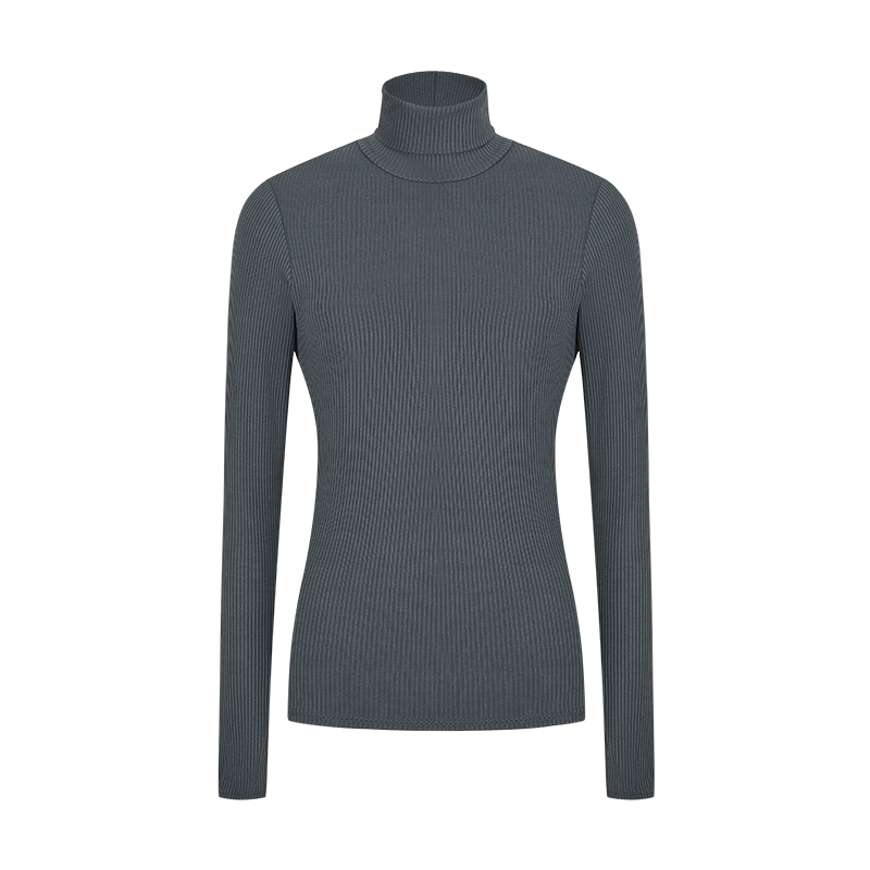 High Neck Inner Wear Korean Style Pure Desire Style Slim Fit Slimming Bottoming Top