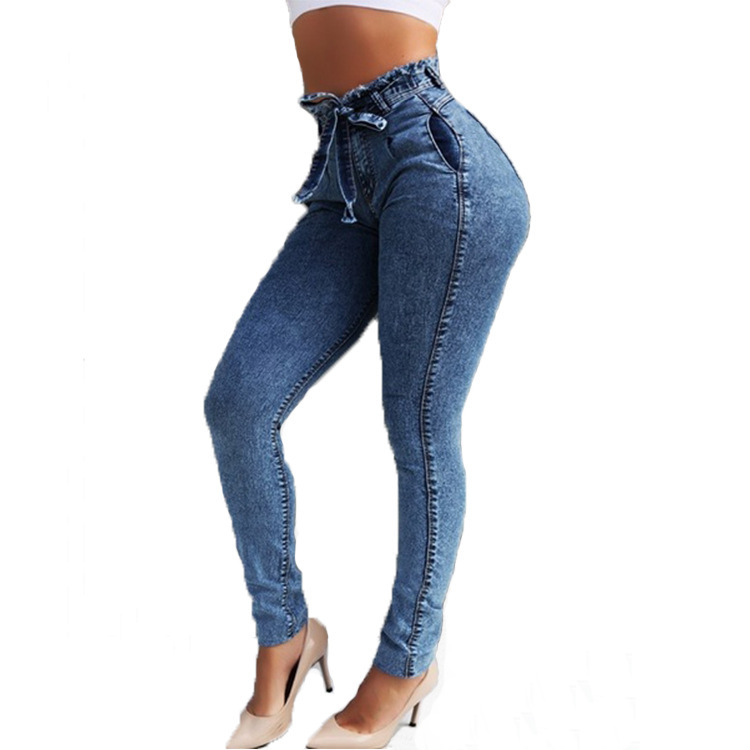 Title 7, Jeans con flecos elegantes para mujer, perfecto...