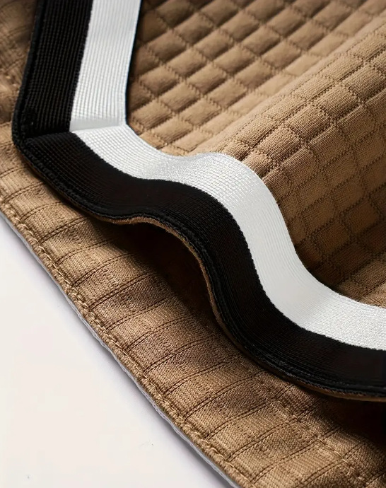 Men's Casual Loose Striped Webbing Trendy Plaid Sports Shorts