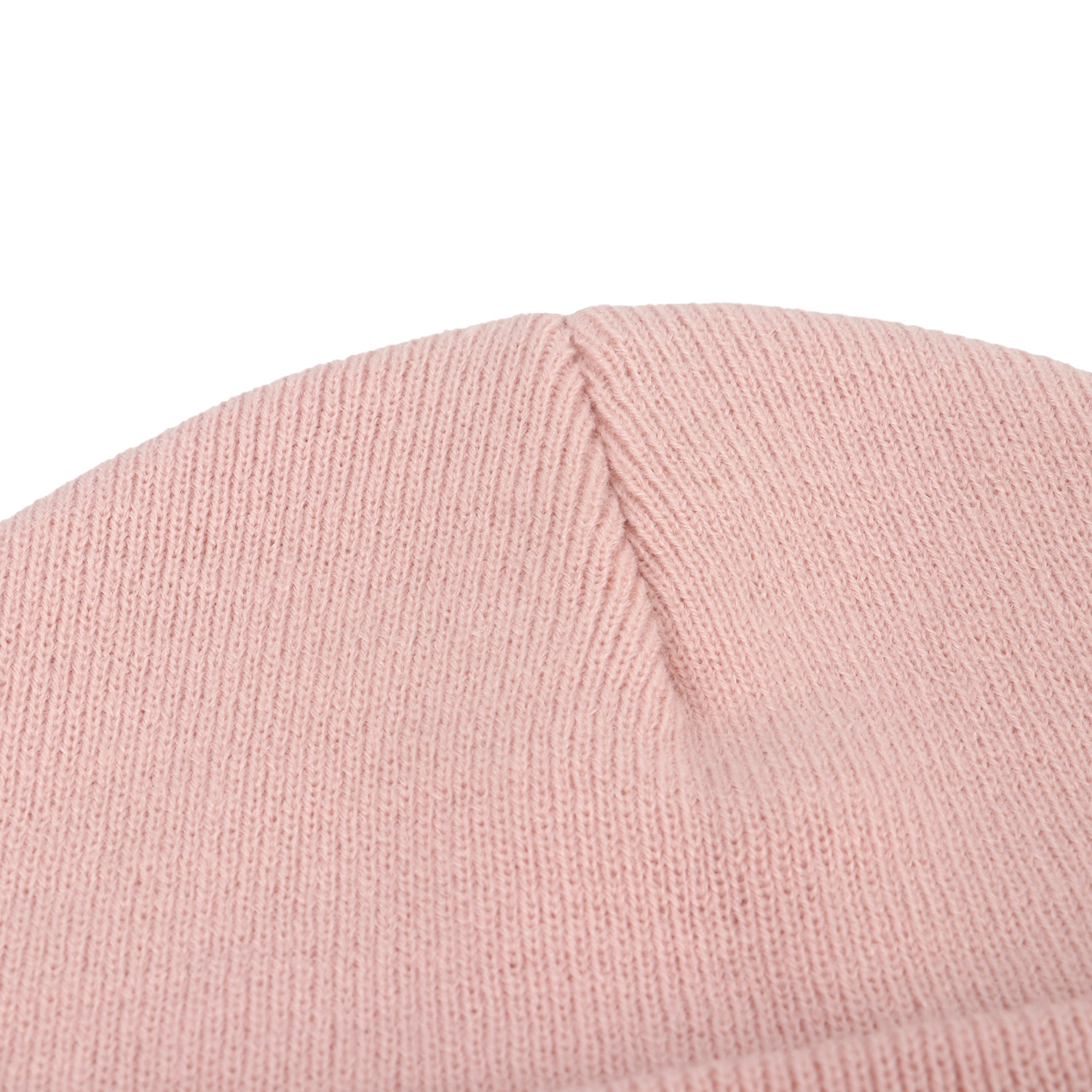 Title 18, Gorro de malha feminino com etiqueta de couro h...