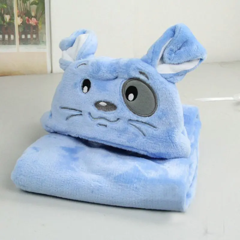 Baby Hooded Bath Towel Children's Blanket Soft