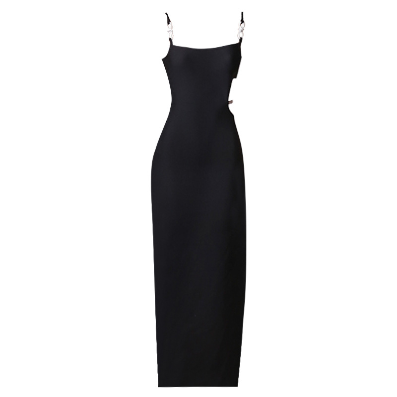 Halter-Neck Long Bandage Dress, picture 6 of 8