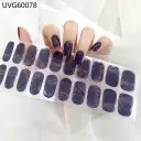 UV Gel Nail Sticker Semi-cured Semi-baked UV Nail Beauty Patch view 48