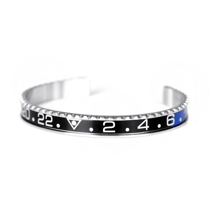 Title 2, Titanium steel steel color opening 9 color brac...