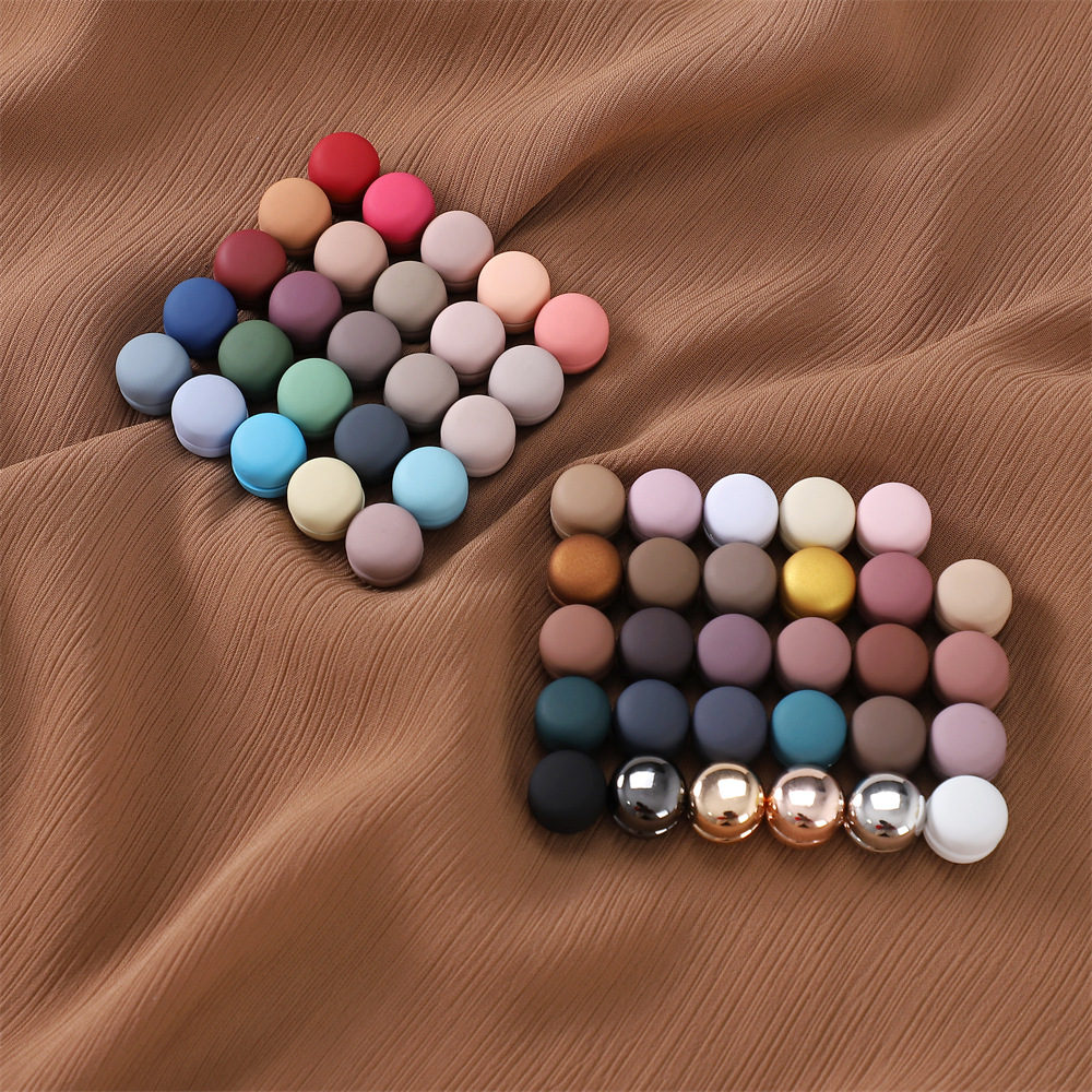 Round Strong Magnetic Snaps For Clothingprevents Gaps At The Collar And Pant Cuffs