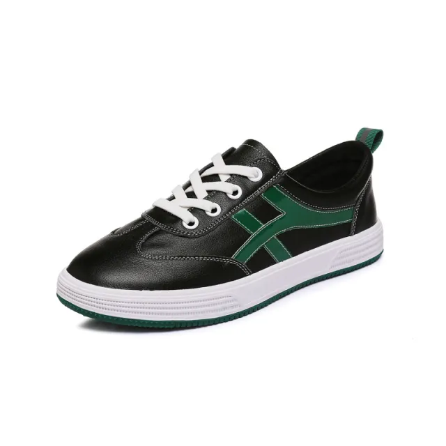 All matching Sneakers Breathable Casual Korean Style Flat Shoes Black - Shop at LoveMi