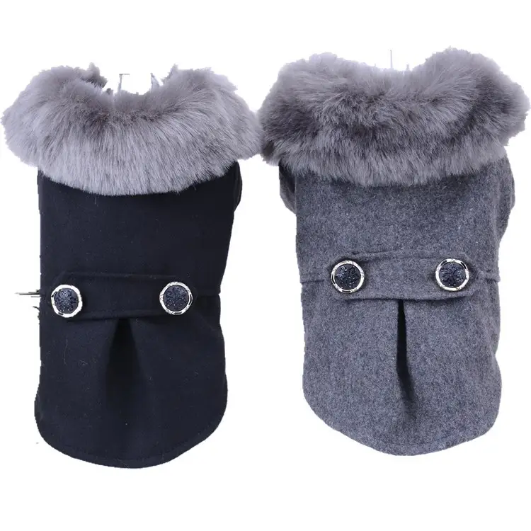 New Pet Feet Solid Color Autumn And Winter Clothing