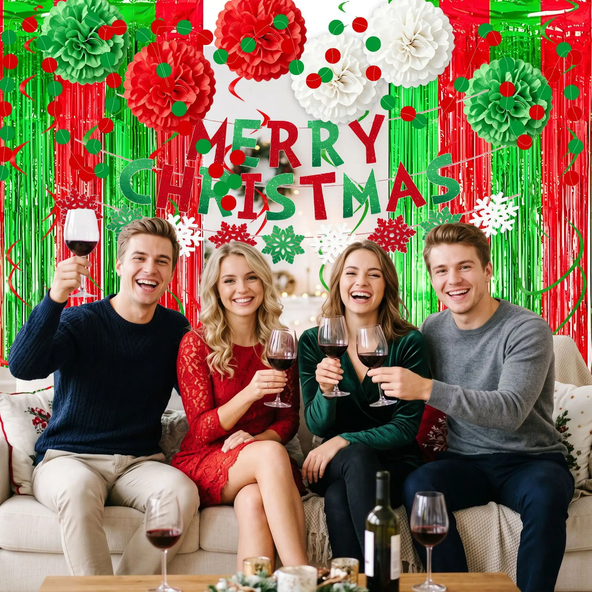 Christmas Themed Party Decorations