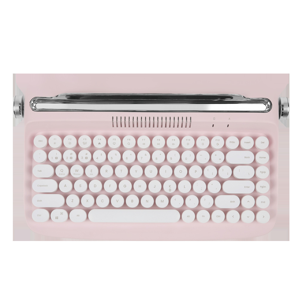 Retro Bluetooth Typewriter Keyboard For Tablets, iPads & IdeaPads - 第 8/10 張圖片