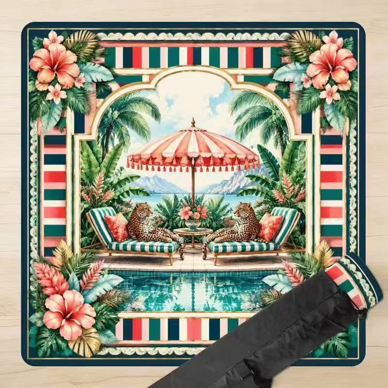 Wear-resistant And Non-slip Mahjong Table Mat