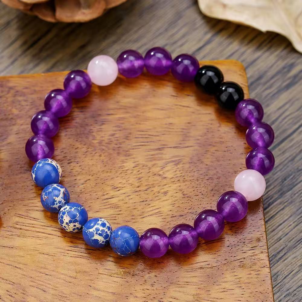 Lapis Lazuli Tiger Eye Bead Bracelet