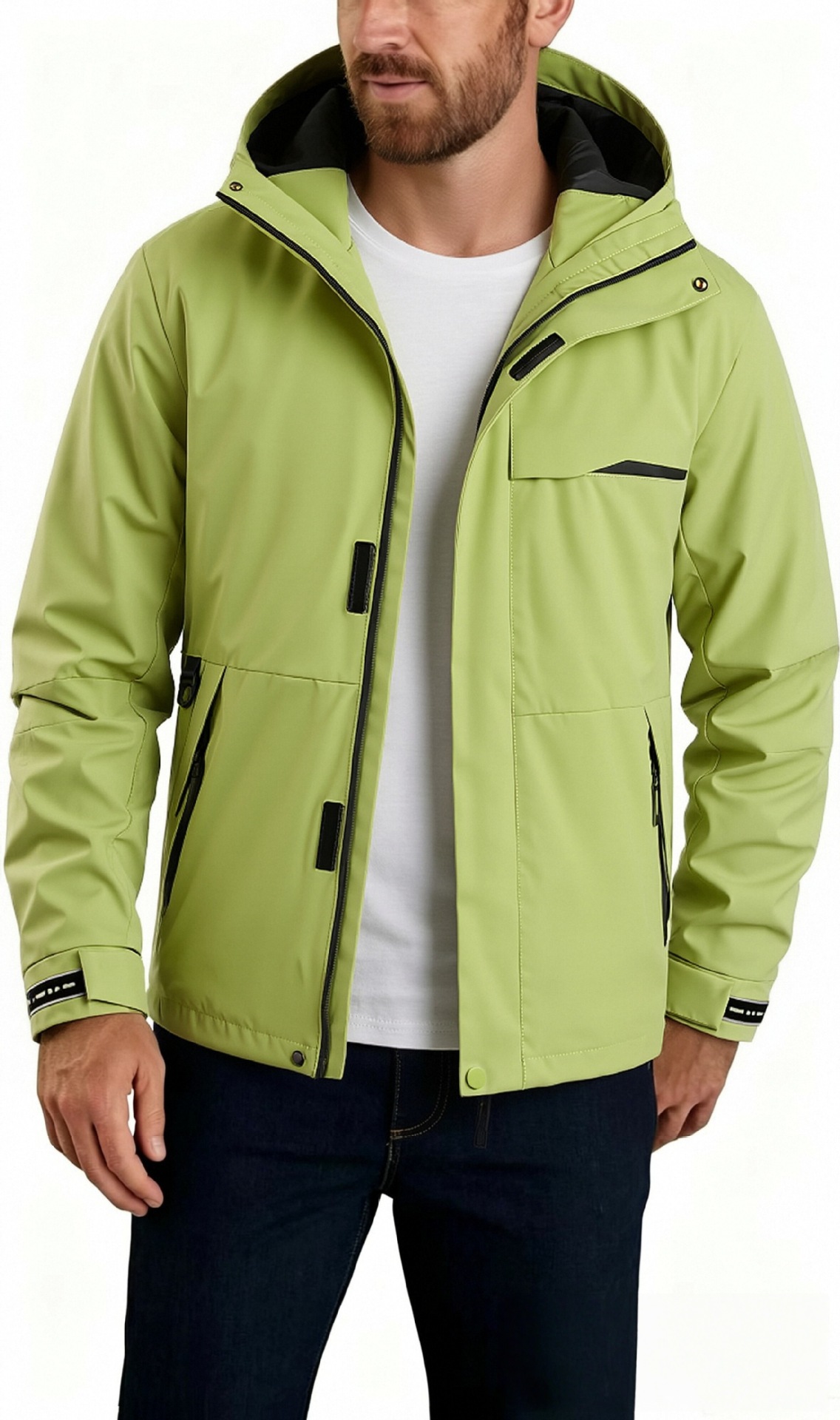 Loose-Fit Hooded Jacket, picture 3 of 8