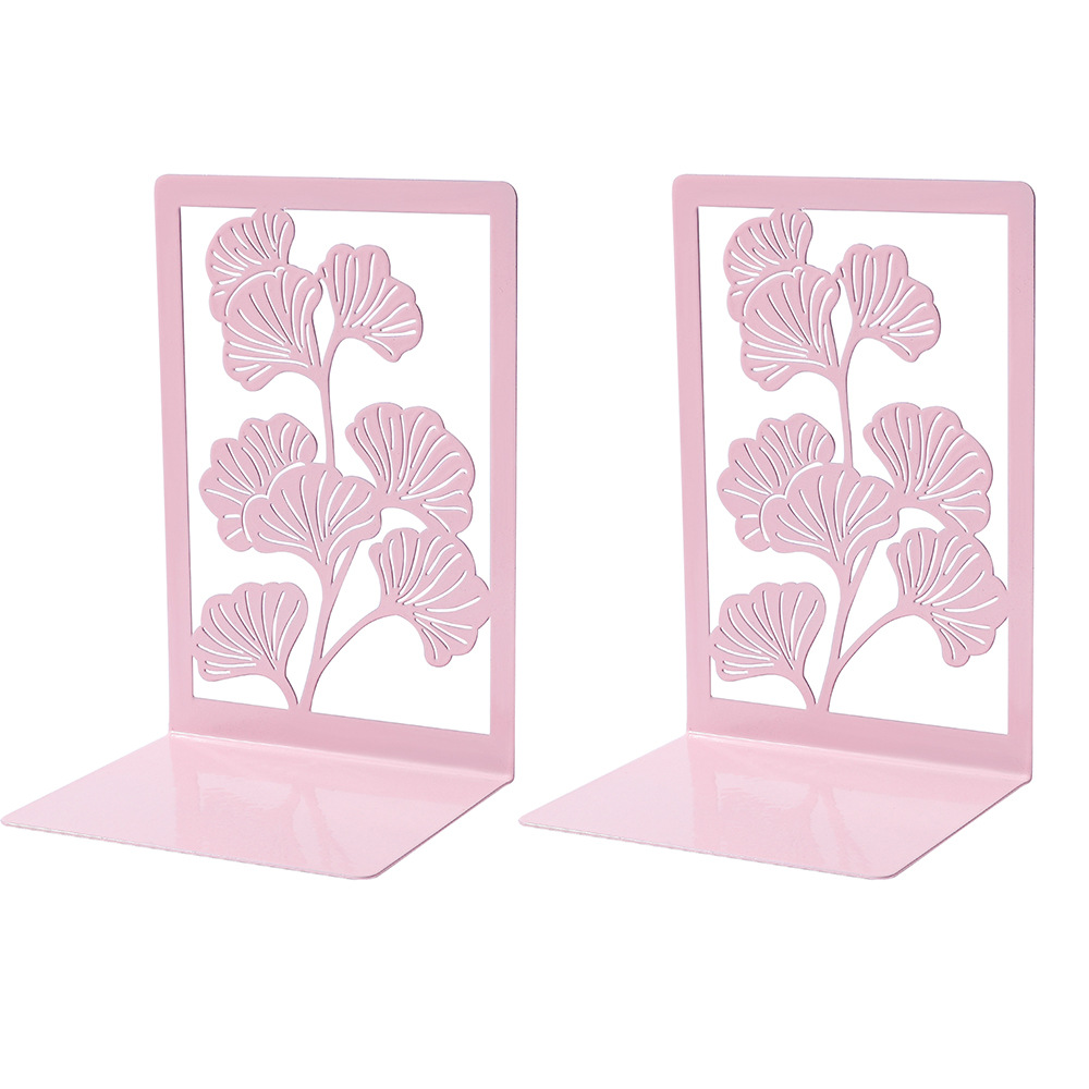 Metal Ginkgo Leaf Bookends, Pair, picture 7 of 8
