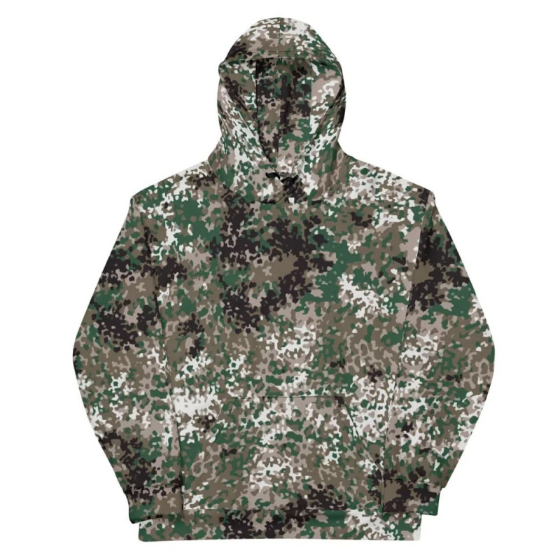 Camouflage Pattern 3D Digital Print Hoodie