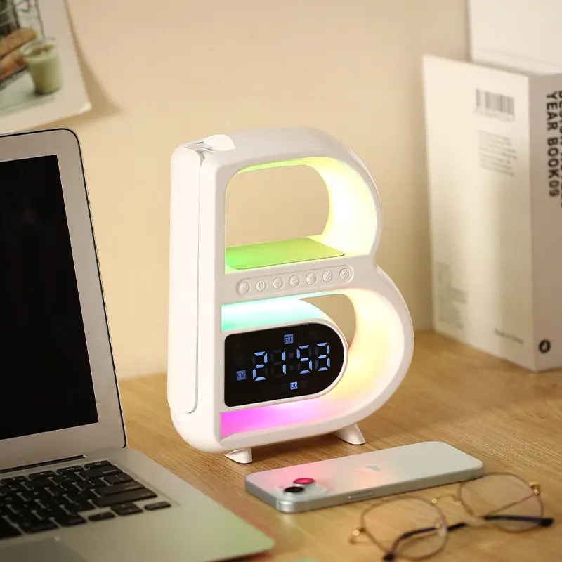 New B-Shaped Blutooth Speaker Multifunctional Smart Music