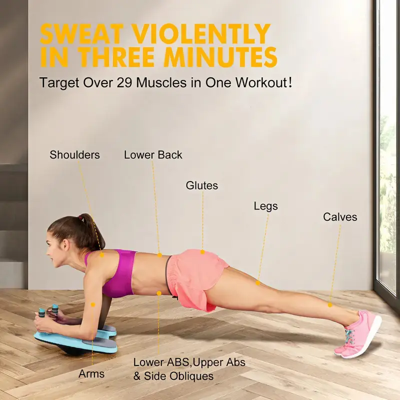 Balanceboard Core Trainer Plank And Balance Board