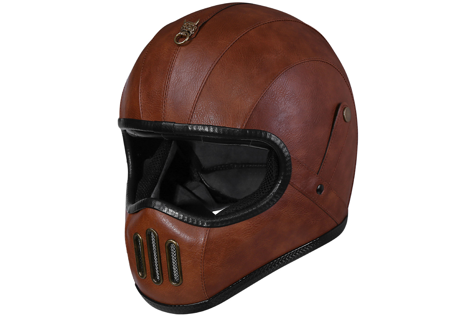 Small-shell Retro Helmet For Motorcycles, Cruisers, And Scooters