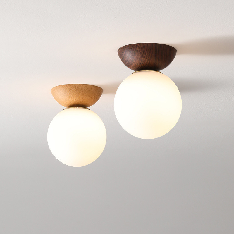 Japanese-style Entryway Foyer Natural Wood-style Corridor Hallway Light