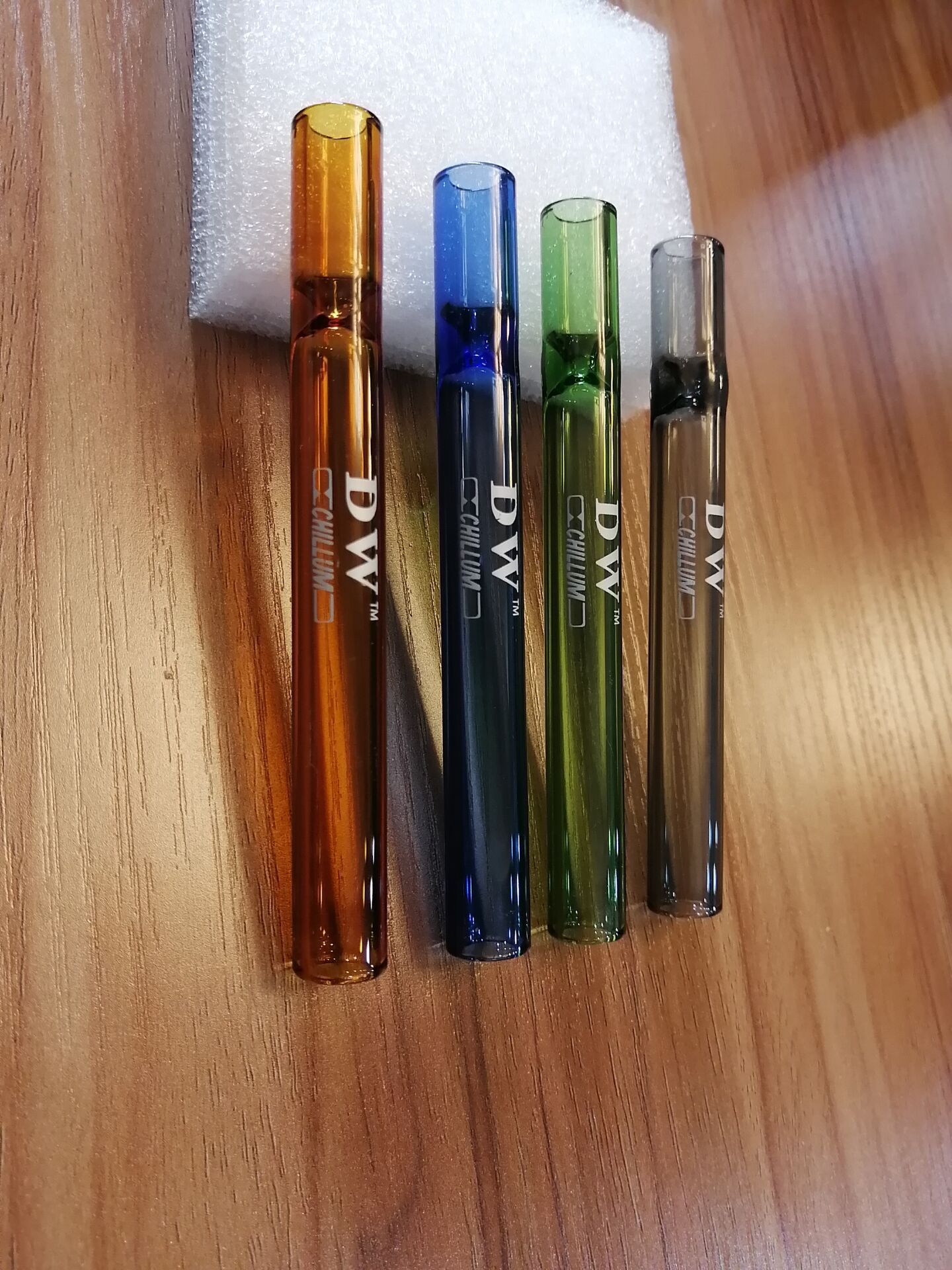 Title 1, Tubo di fumo in vetro borosilicato colorato per...