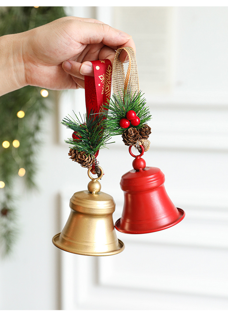 New Metal Iron Art Jingling Bell Pendant Creative