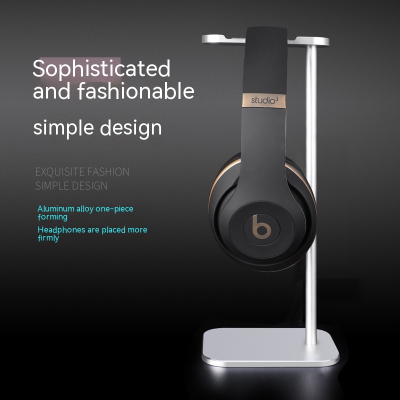 Desktop Aluminum Alloy Head-mounted Headphone Bracket - Image 13