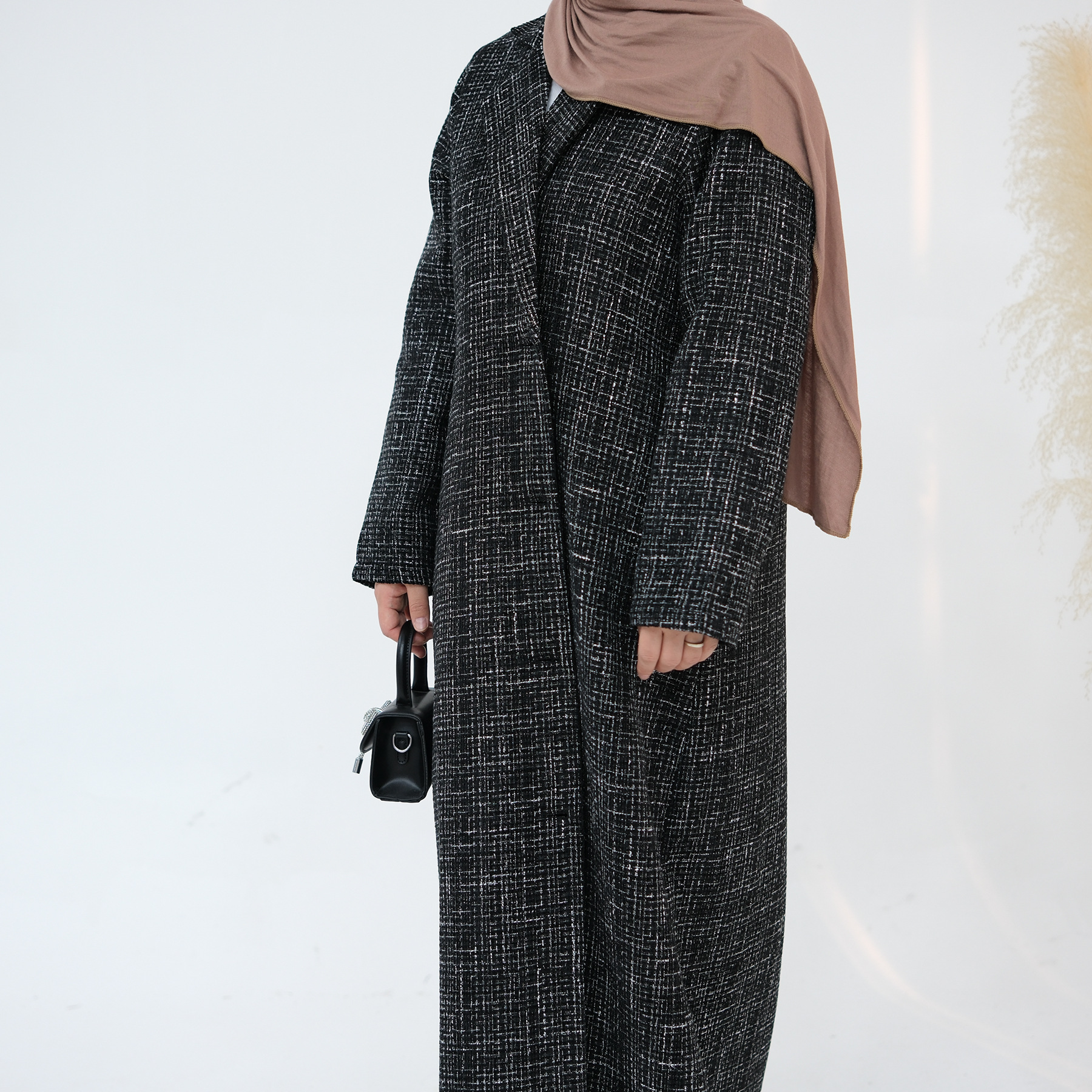 Women's Fashion Thickening Cardigan Dress