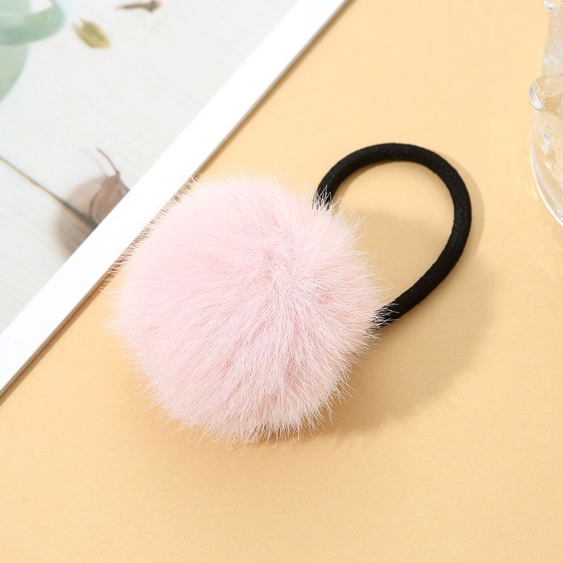 Title 3, Autumn And Winter Plush Headdress Candy Color