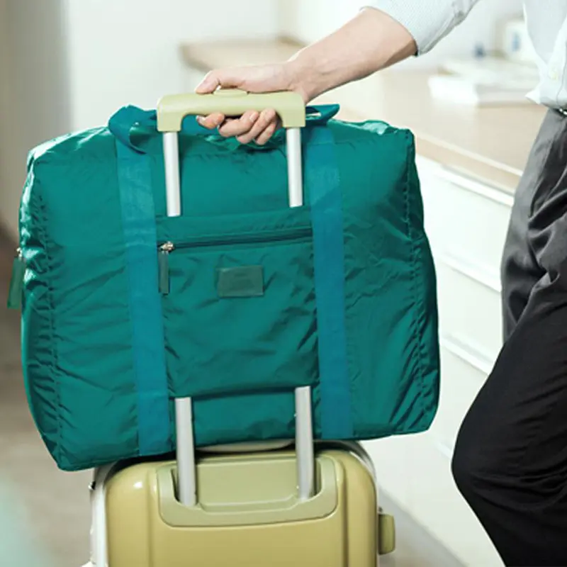 Folding Travel Buggy Bag Unisex Jacquard Clothes