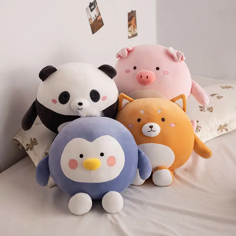 Cute Party Cartoon Plush Toy Original Cute Animal Doll Children Accompanying Gift